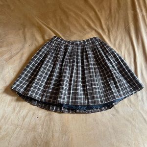 Vintage- Plaid Mini Skirt